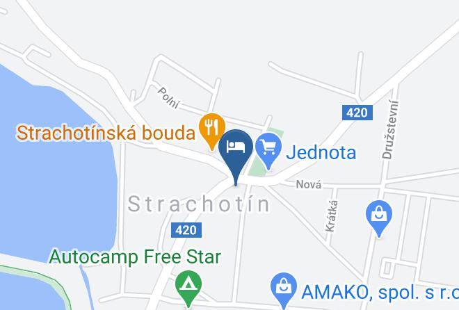 Breclav - Ubytovani Strachotin Maps