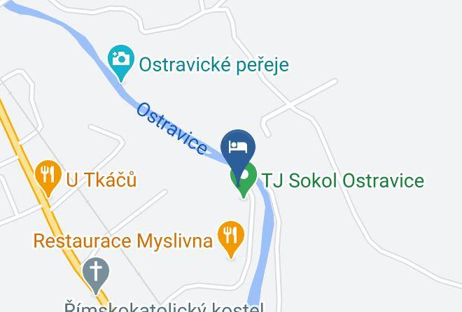 Frydek Mistek - Ubytovani Tj Sokol Ostravice Maps