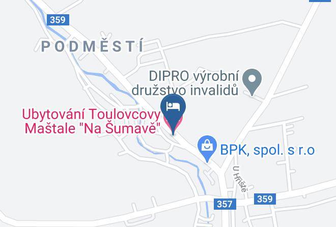 Chrudim - Ubytovani Toulovcovy Mastale Na Sumave Maps