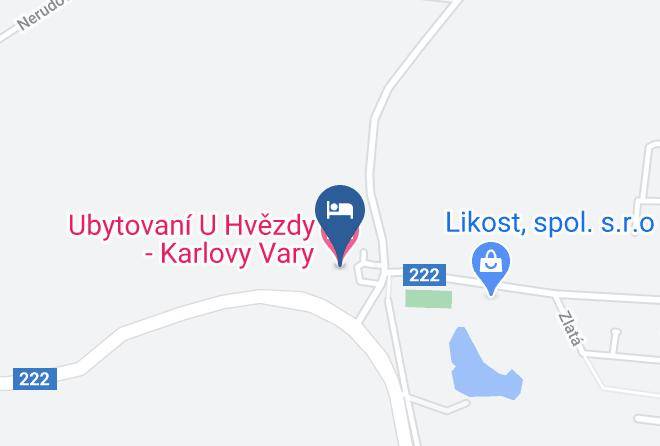 Carlsbad - Ubytovani U Hvezdy Karlovy Vary Maps