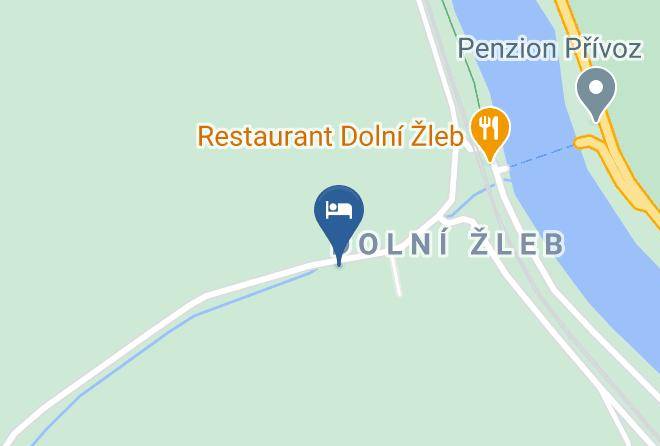 Decin - Ubytovani U Kosti Maps