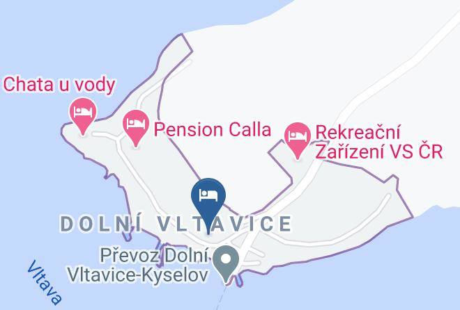 Cesky Krumlov - Ubytovani U Lipna Maps