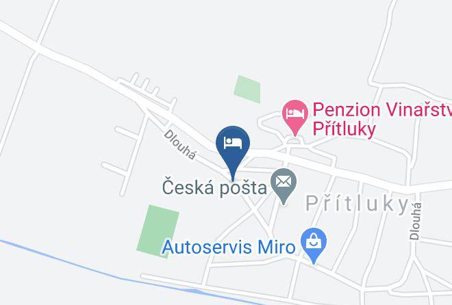 Ubytovani U Malinku Map