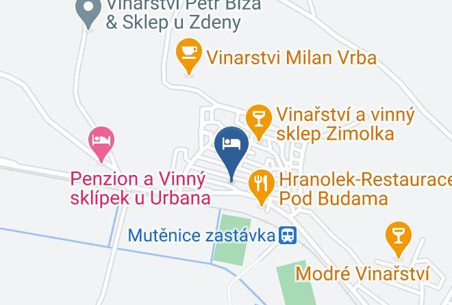 Hodonin - Ubytovani U Mateje Maps