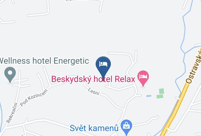 Ubytovani U Moniky A Martina Map