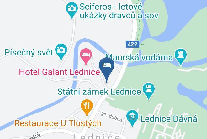 Ubytovani U Parku Map
