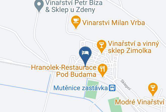 Hodonin - Ubytovani U Pavelku Maps