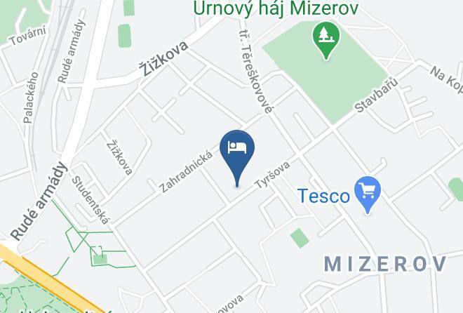 Karvina - Ubytovani U Petry A Milana Maps