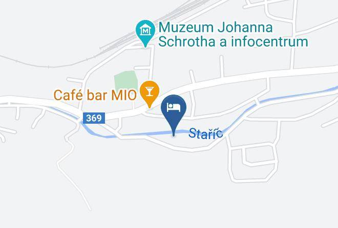 Jesenik - Ubytovani U Potoka Maps