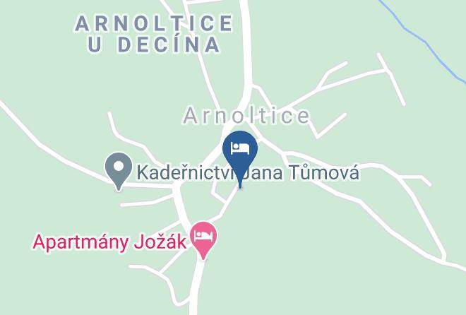 Decin - Ubytovani U Rybnicka Maps