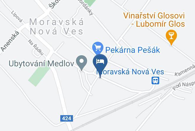 Breclav - Ubytovani U Trati Maps