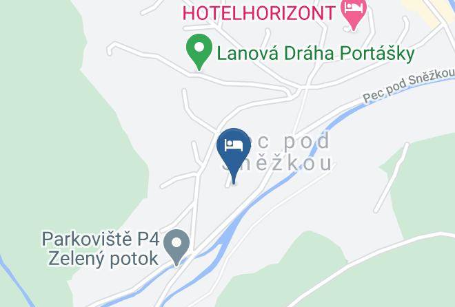 Trutnov - Ubytovani U Vorechovskych Pec Pod Snezkou Maps