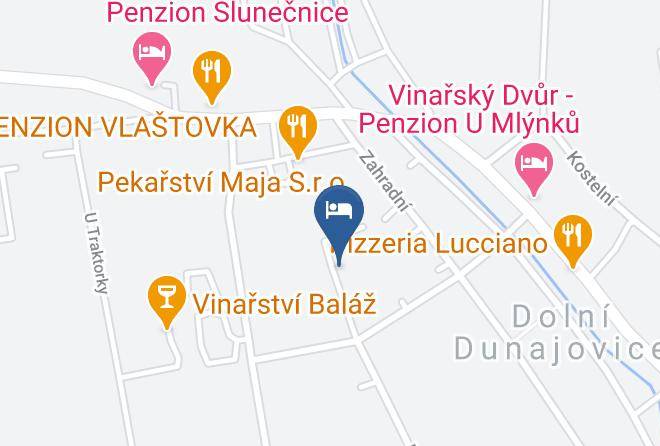 Breclav - Ubytovani U Zaboju Maps