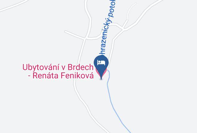 Pribram - Ubytovani V Brdech Renata Fenikova Maps