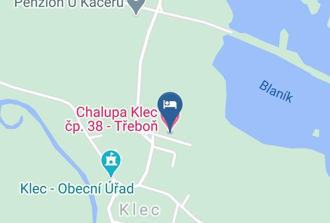Jindrichuv Hradec - Ubytovani V Kleci U Trebone Maps