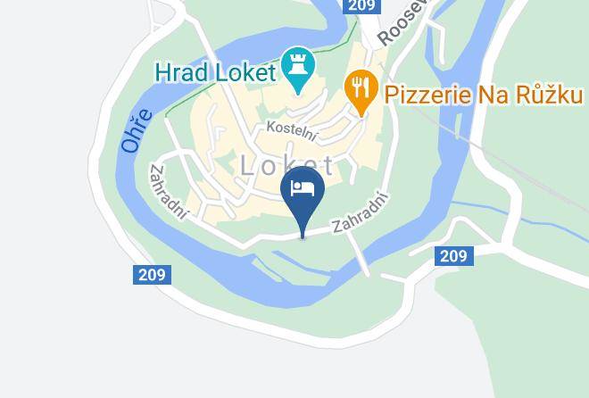 Sokolov - Ubytovani V Lokti Pod Jezem Maps