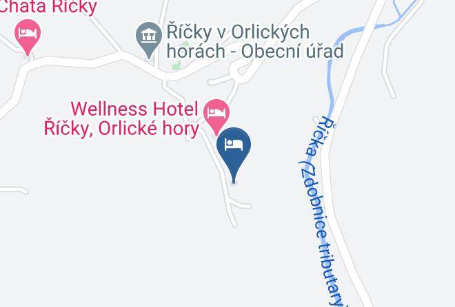 Rychnov Nad Kneznou - Ubytovani V Rickach Cz Maps