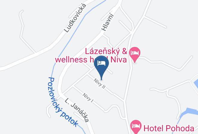 Pozlovice - Ubytovani V Soukromi Luhacovice Pozlovice Maps