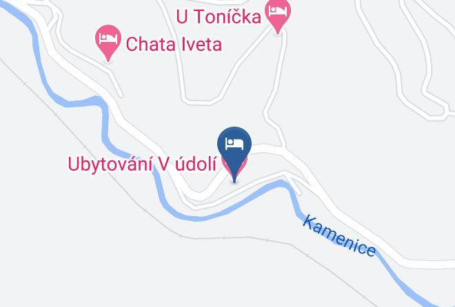 Jablonec Nad Nisou - Ubytovani V Udoli Maps