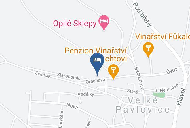 Ubytovani Ve Vinarstvi Michna Map