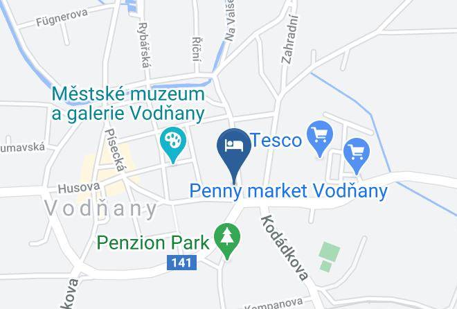 Strakonice - Ubytovani Vodnany Jihoceska Krcma Maps