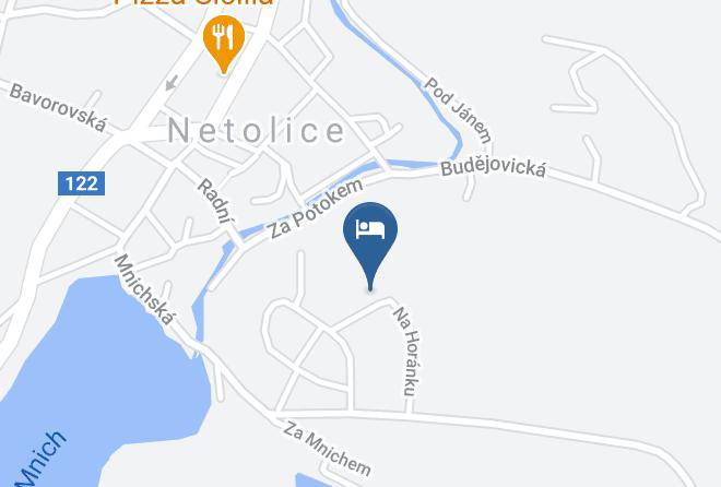 Prachatice - Ubytovani Wellnes Netolice Maps