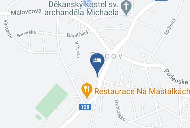 Ubytovani Zizkova 252 Map