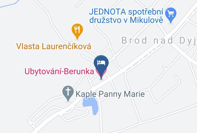Breclav - Ubytovani Berunka Maps