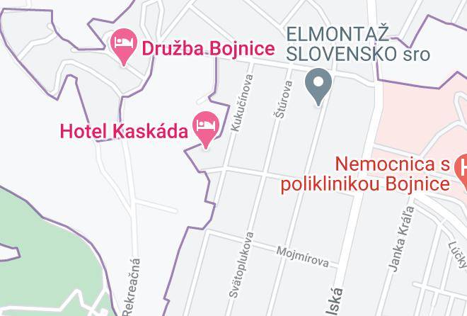 Prievidza - Ubytovanie Alej Bojnice Maps