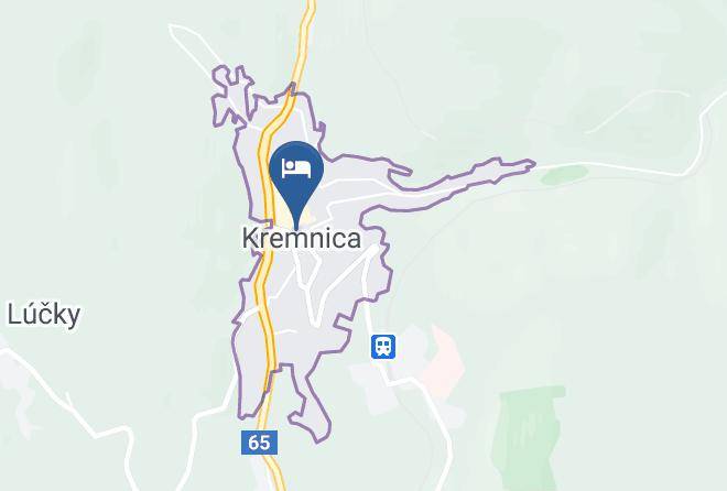 Ziar Nad Hronom - Ubytovanie Barbakan Maps