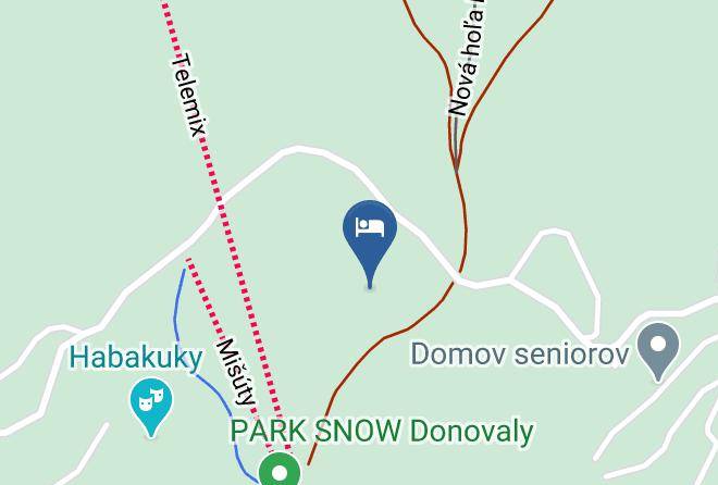 Ubytovanie Donovaly Map