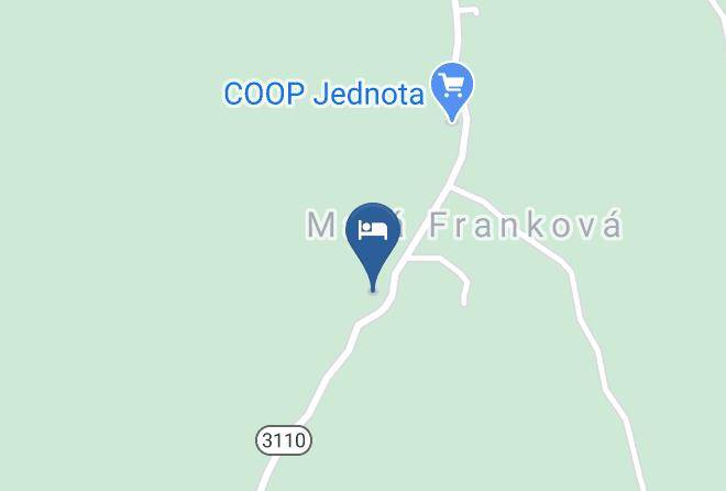 Kezmarok - Ubytovanie Frankovky Maps