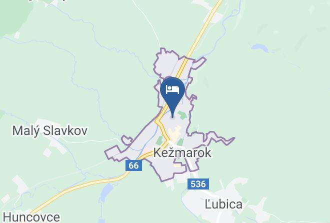 Ubytovanie Gauri Kezmarok Map