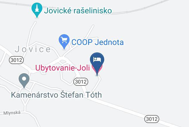 Roznava - Ubytovanie Joli Maps