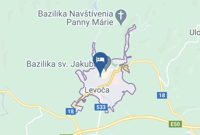 Levoca - Ubytovanie Kami Maps