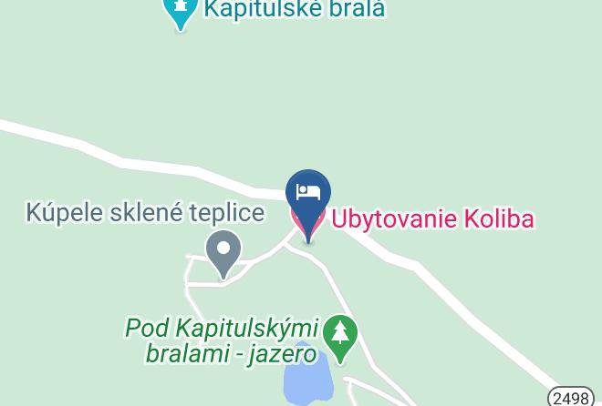 Ziar Nad Hronom - Ubytovanie Koliba Maps