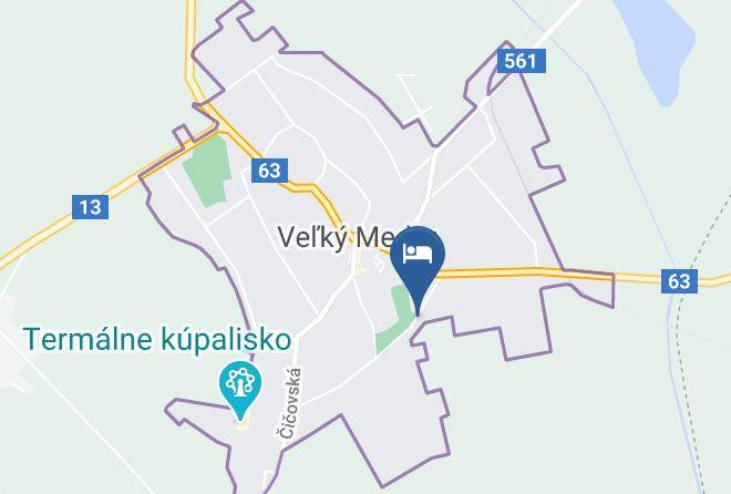 Dunajska Streda - Ubytovanie Kosar Maps