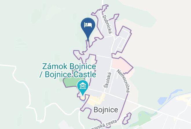 Prievidza - Ubytovanie Lesana Maps