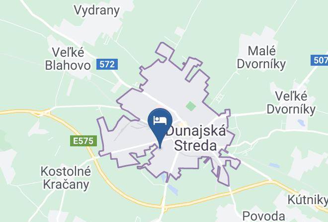 Dunajska Streda - Ubytovanie Nika Maps