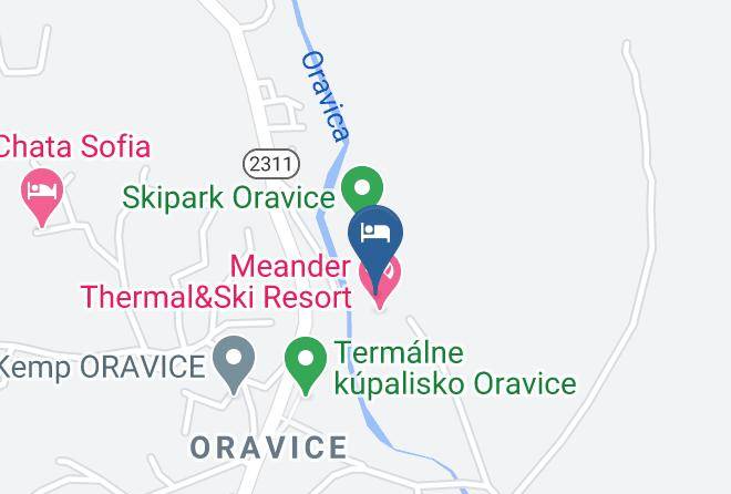 Tvrdosin - Ubytovanie Oravice Maps
