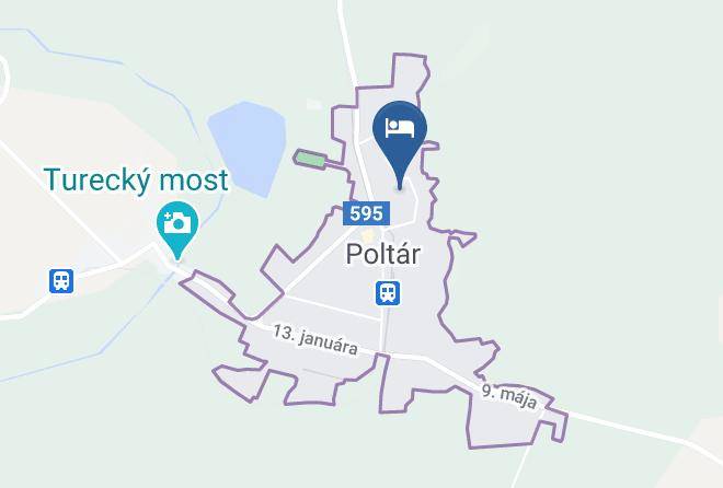 Poltar - Ubytovanie Penzion Iveta Maps
