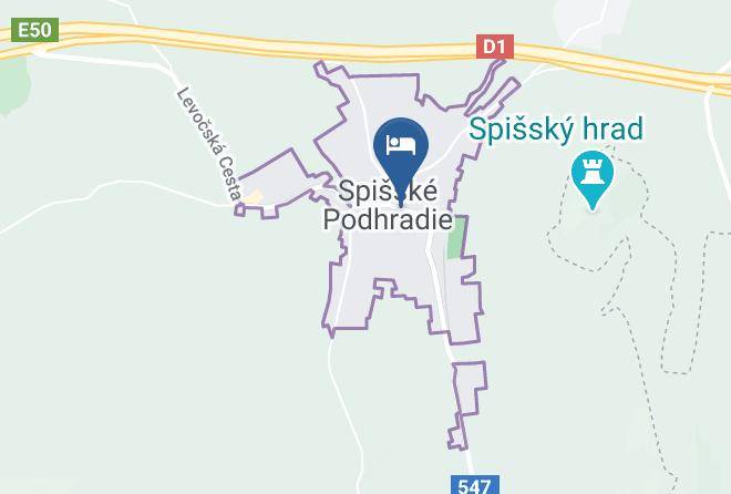 Levoca - Ubytovanie U Kastelana Maps