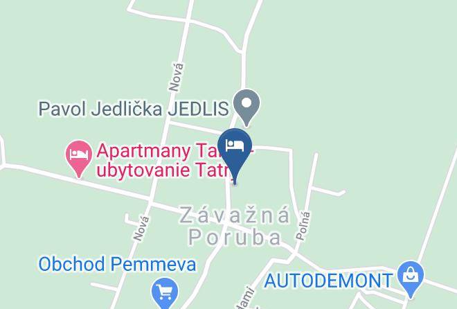 Liptovsky Mikulas - Ubytovanie U Stefana Privat Maps