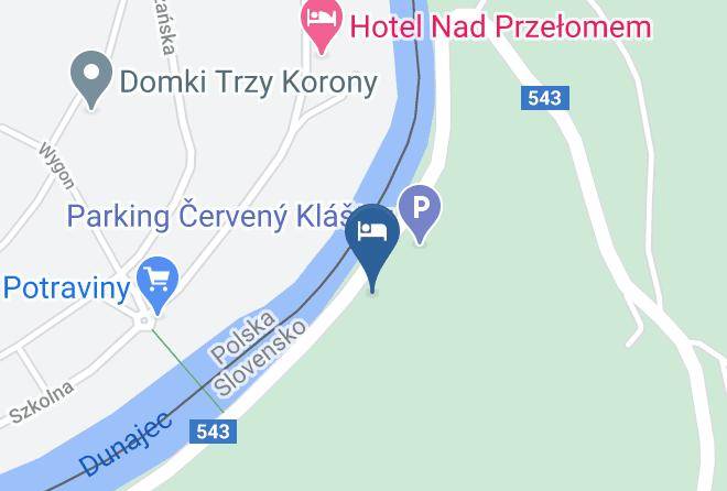 Kezmarok - Ubytovanie U Vodnika Fajku Maps