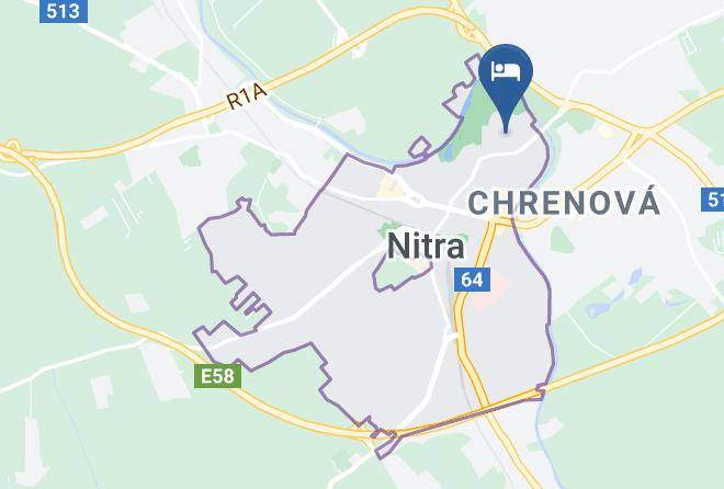 Nitra - Ubytovanie V Historickej Casti Nitry Maps