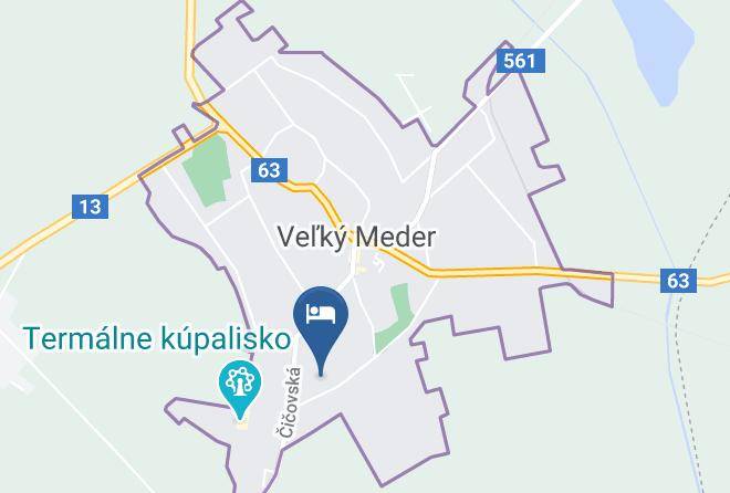 Dunajska Streda - Ubytovanie V Privat U Jozefa Foldesa Maps