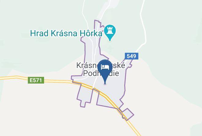 Roznava - Ubytovanie V Sukromi Erika Krasnohorske Podhradie Maps