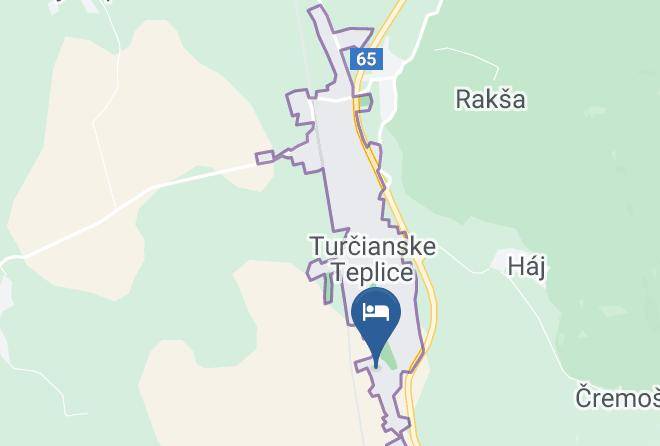 Turcianske Teplice - Ubytovanie V Sukromi Maps