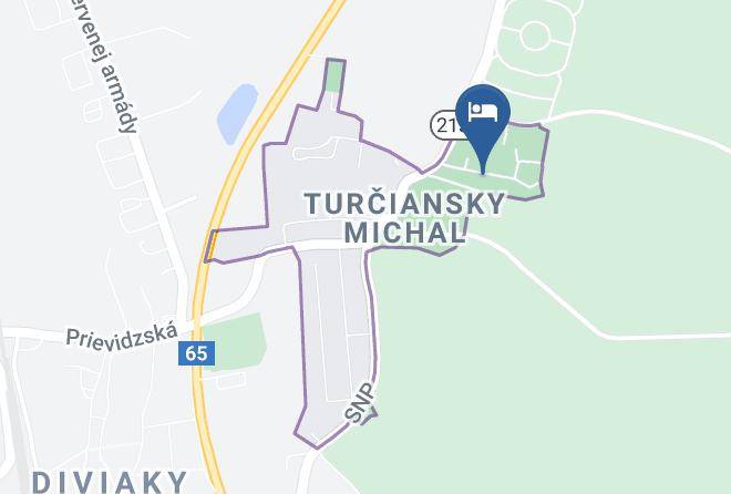 Turcianske Teplice - Ubytovanie V Sukromi Zorkovska Maps