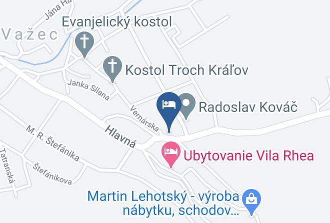 Liptovsky Mikulas - Ubytovanie Violet Maps